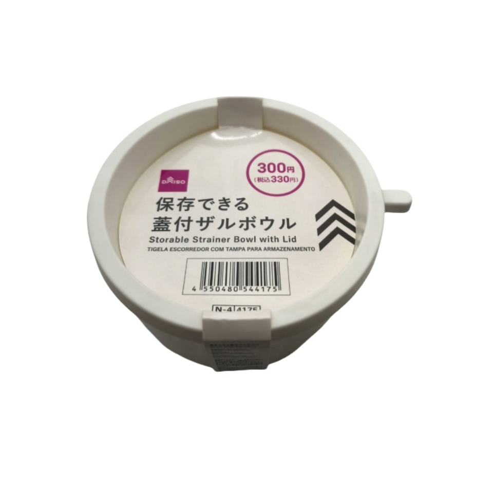 Storable Strainer Bowl with Lid