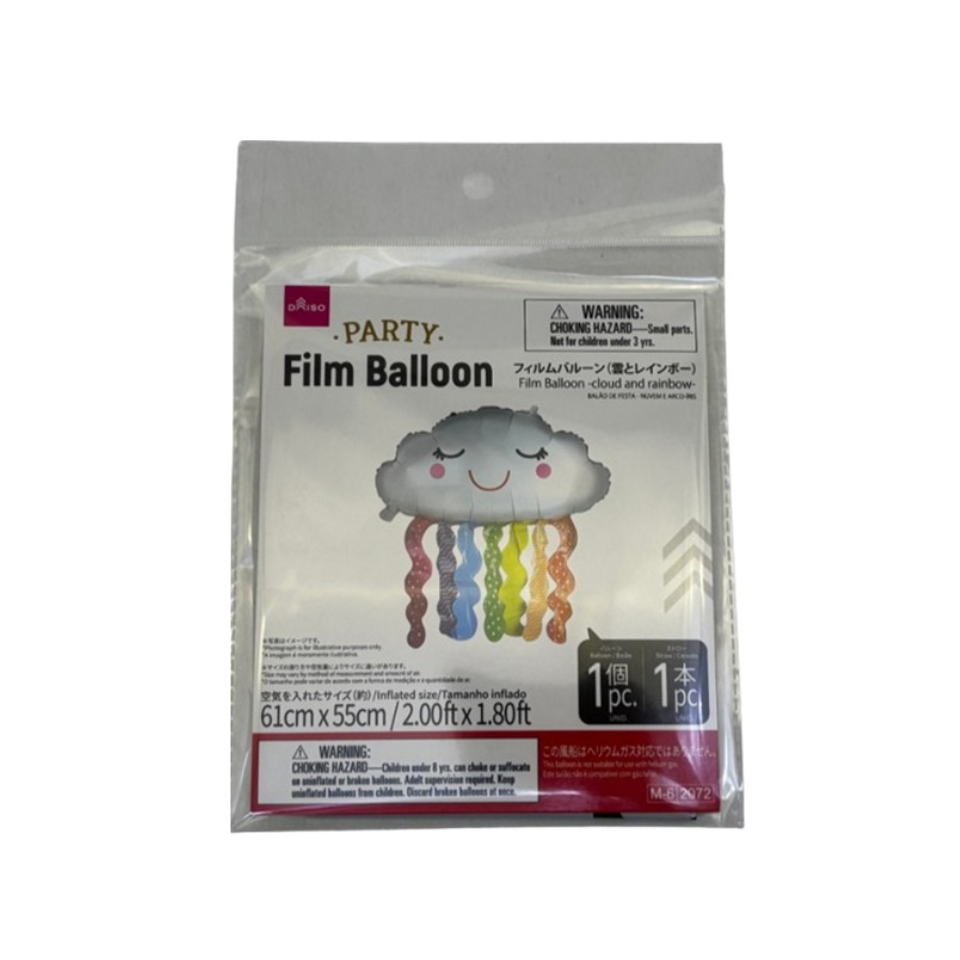Film Balloon Cloud and Rainbow