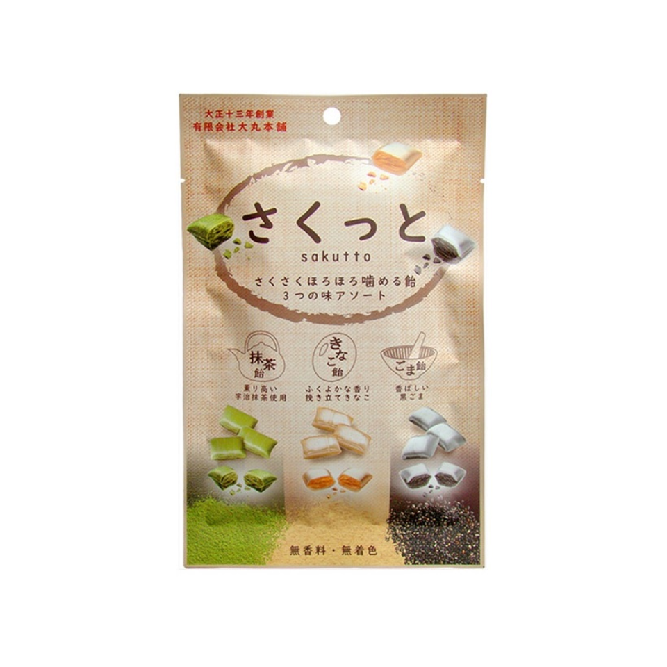 Daimaru Honpo Crispy 3-Flavor Assortment 55g