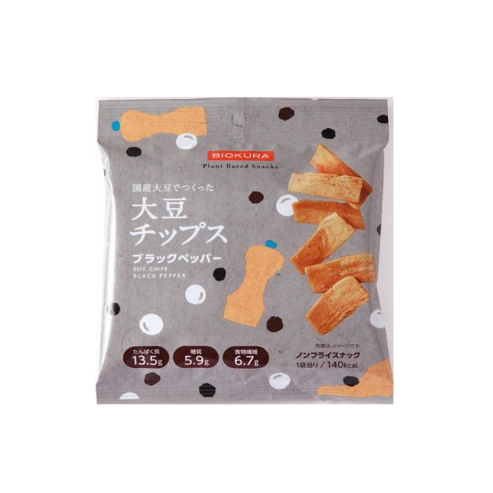 Arsoa Soy Chips Blackpepper 35g