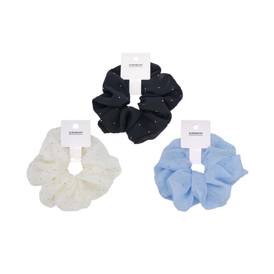 Scrunchie Stone Chiffon