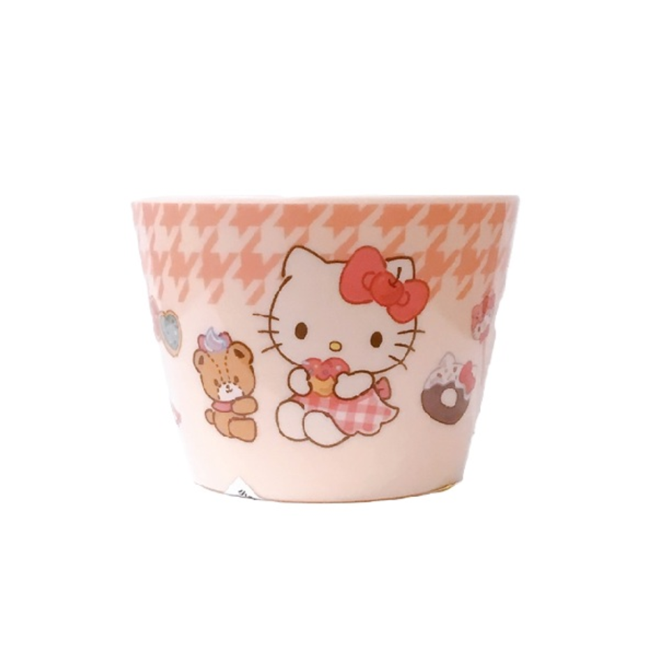 Small Bowl Kitty Leisurely Time