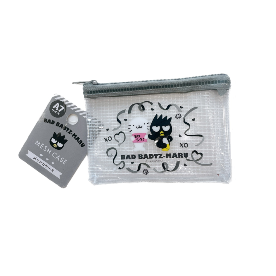 PVC Mesh Case A7 Badtz-Maru Black