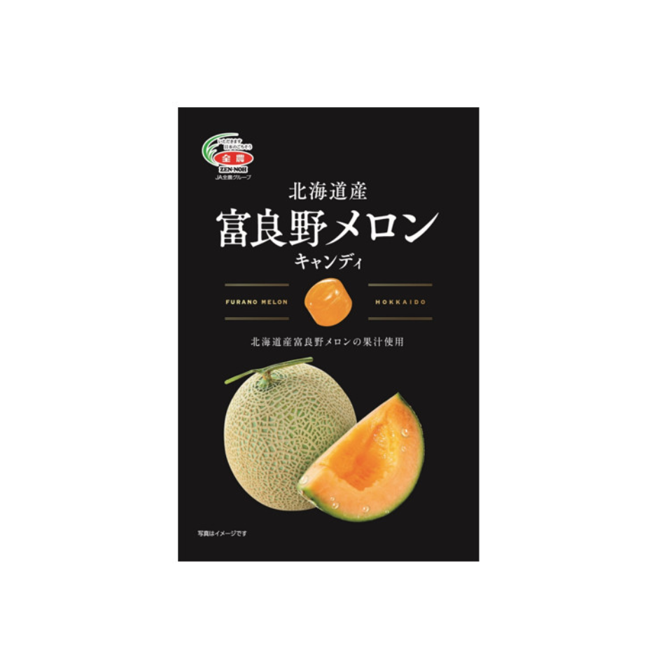 Zen-Noh Furano Melon Candy from Hokkaido 50g