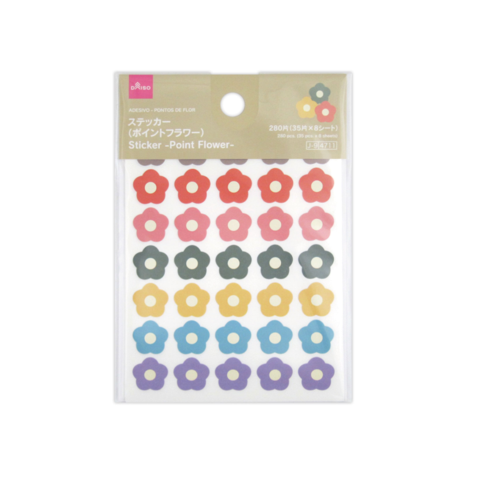 Sticker Point Flower