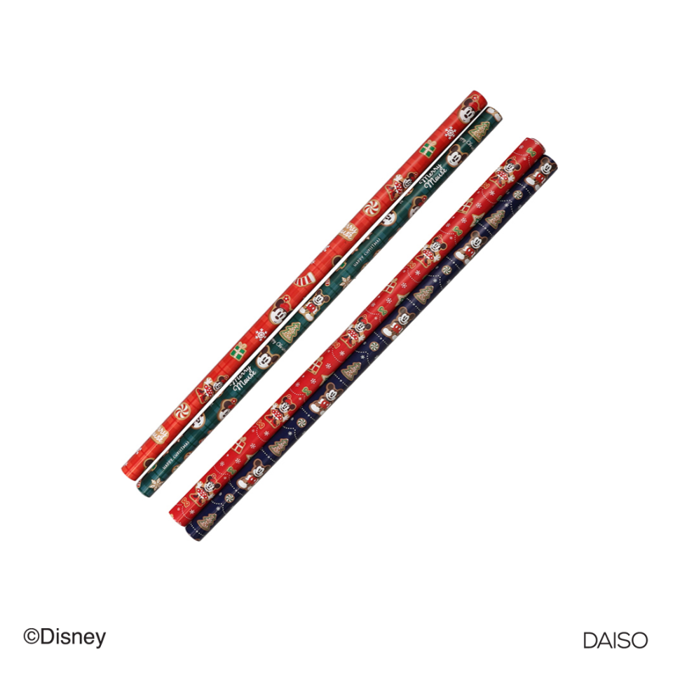 Wrapping Paper 2pcs Mickey and Minnie 70cm x 55cm