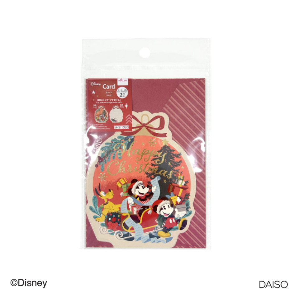 Card Mickey and Friends