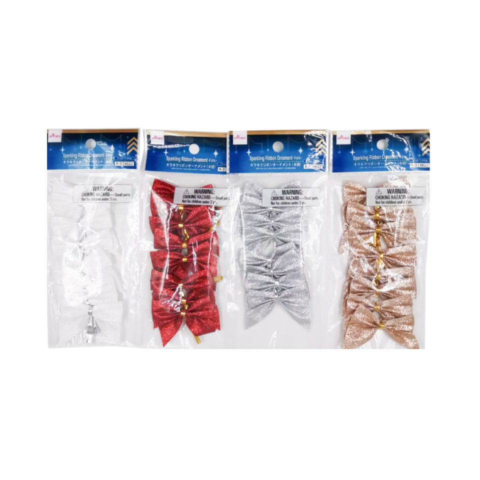 Sparkling Ribbon Ornament