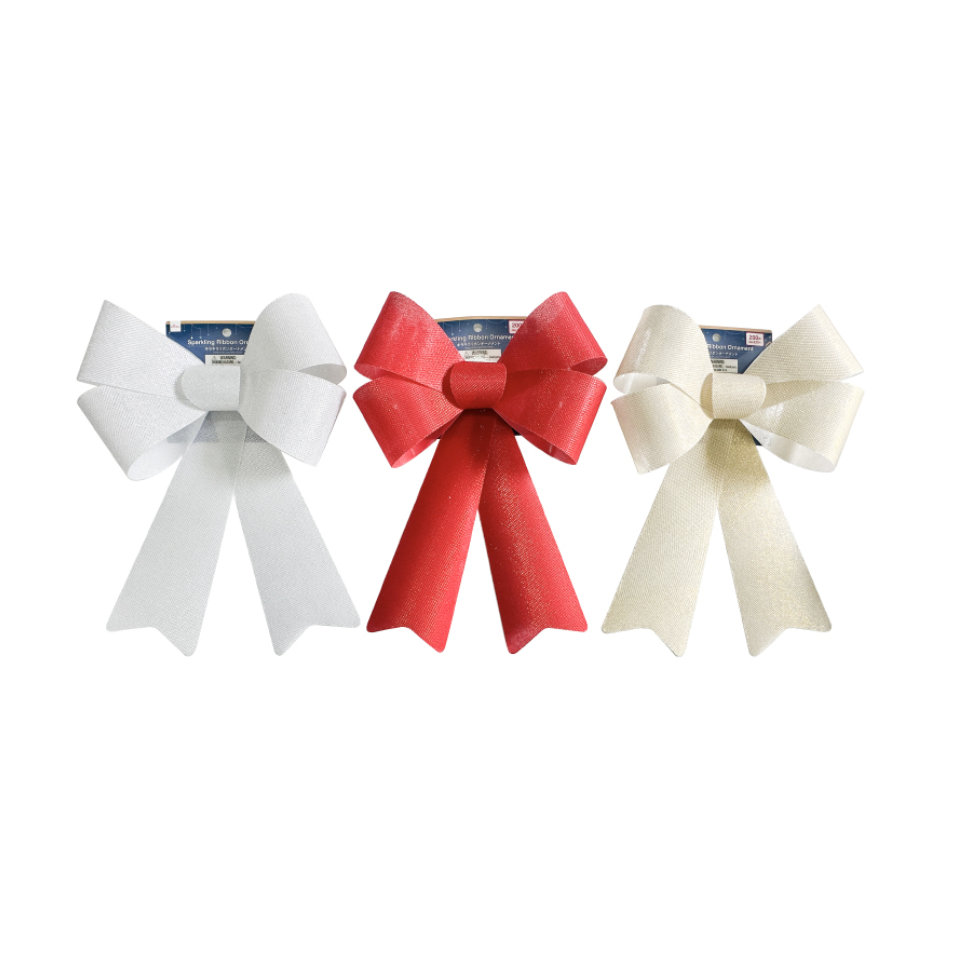 Sparkling Ribbon Ornament