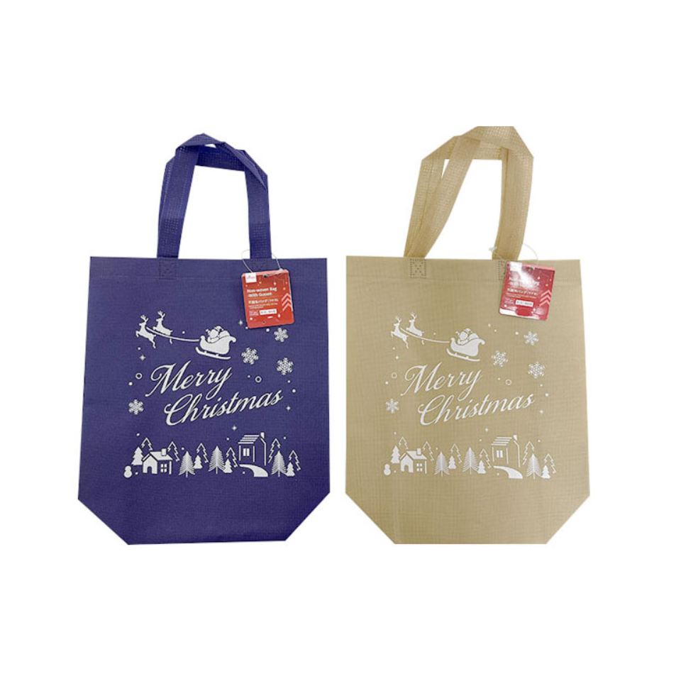 Non Woven Bag with Gusset Christmas