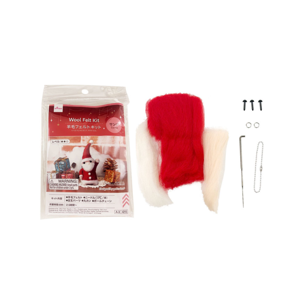 Wool Felt Kit Santa