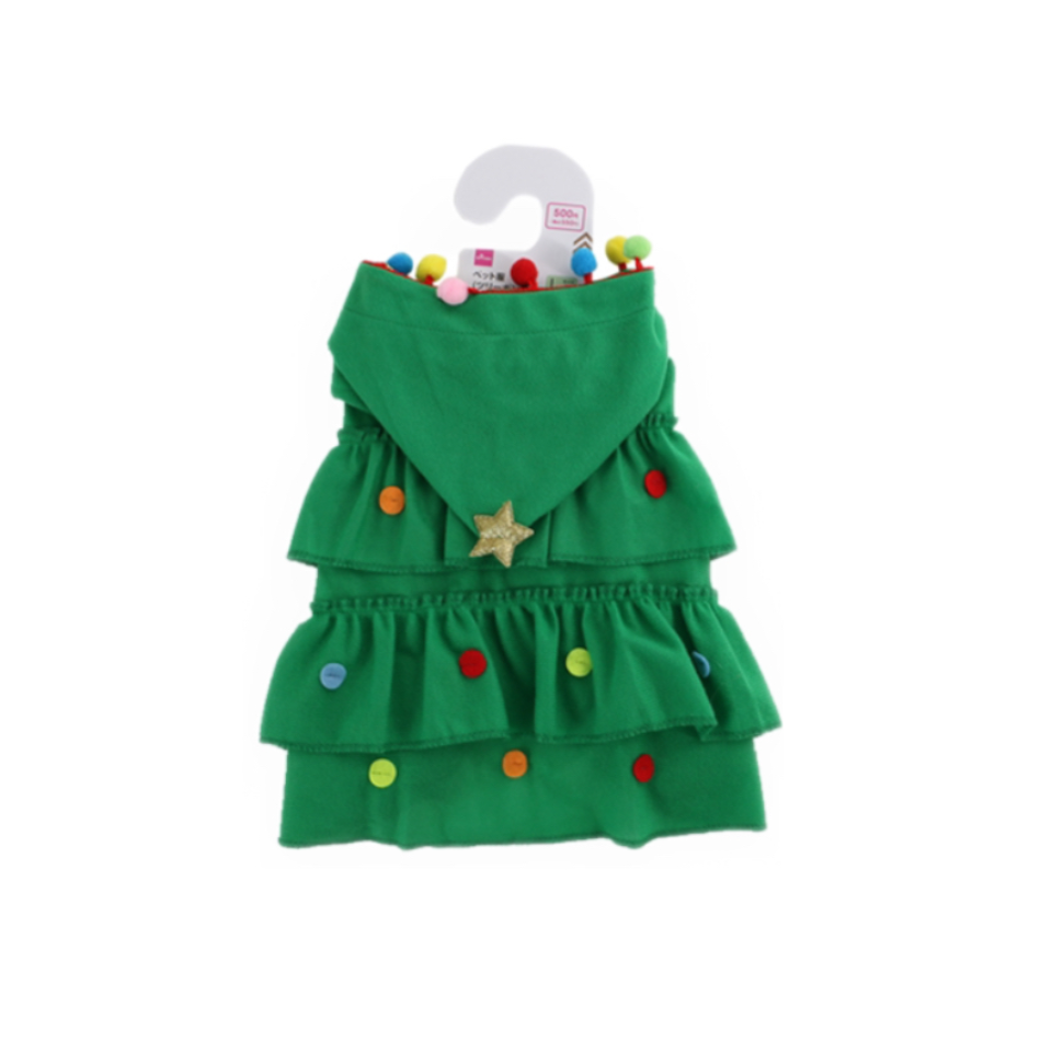 Pet Clothing Tree Poncho Large