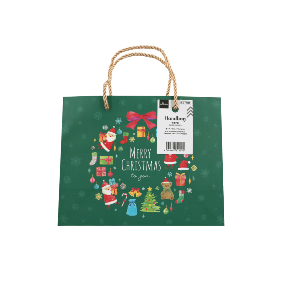 Handbag Natural Christmas