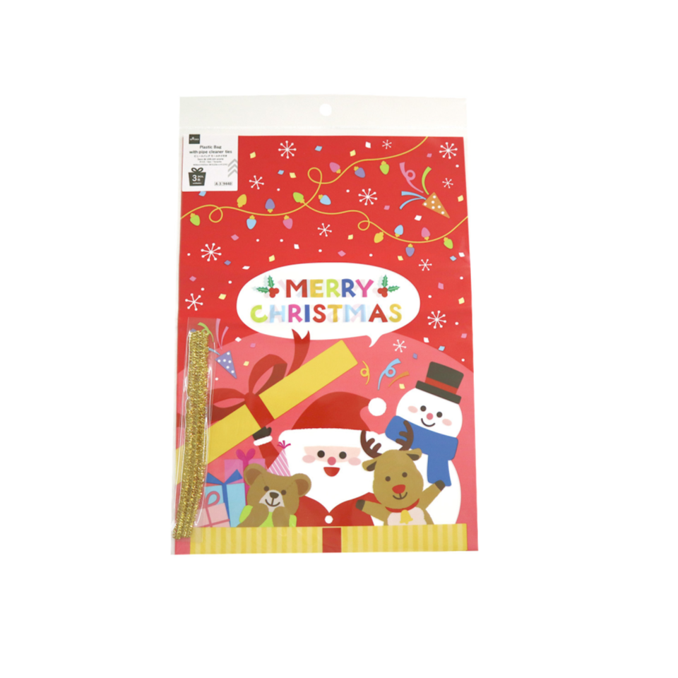 Wrapping Bag Pop Christmas Red