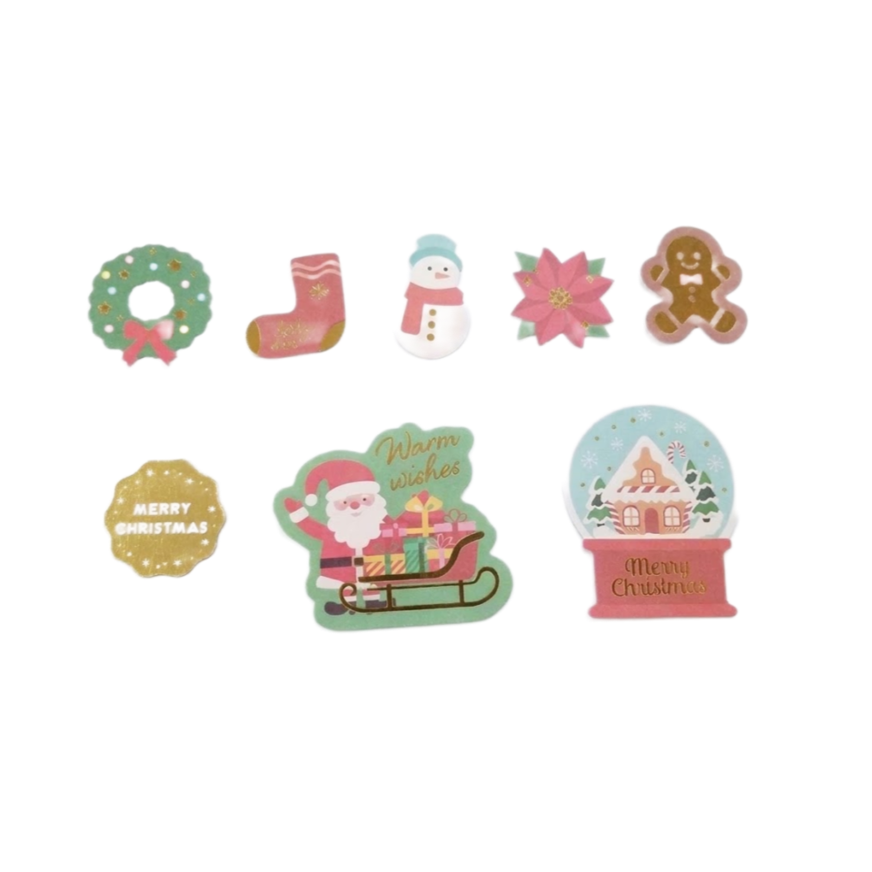 Sticker Flakes Holiday B