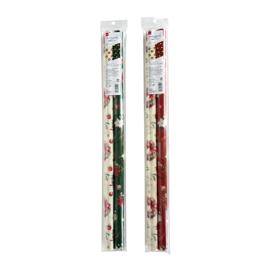 Wrapping Paper Christmas Botanical 70cm x 55cm
