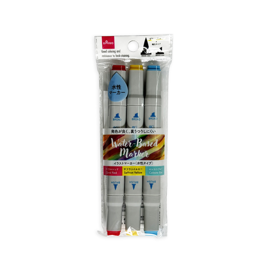 Water Based Illustration Marker Positive Color Pen Lead Type