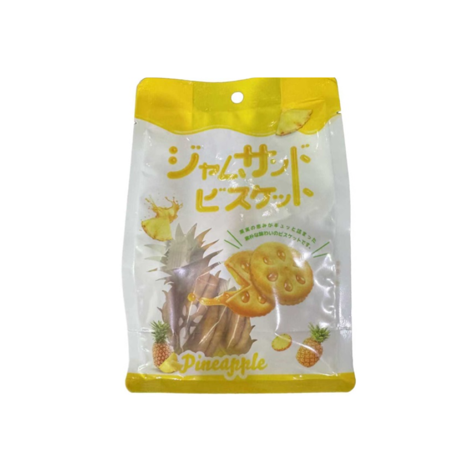 Merry-Go-Round Pineapple Jam Sandwich Biscuit 60g