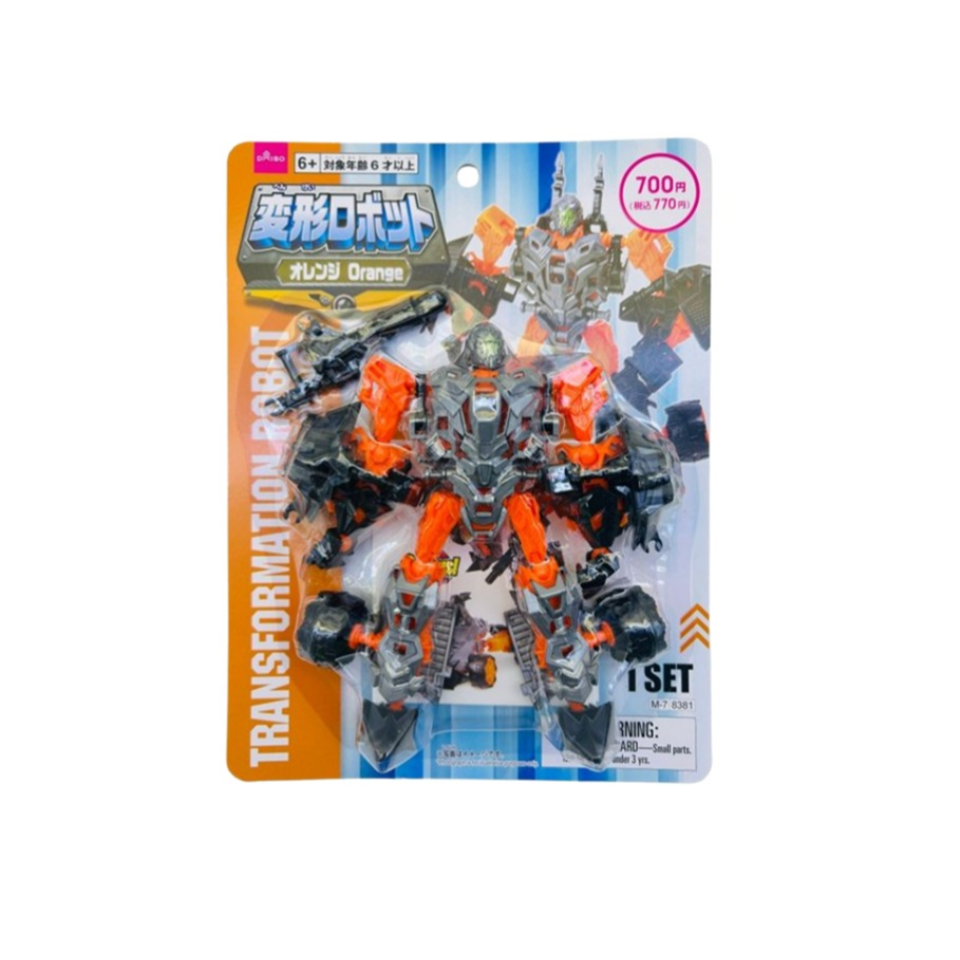 Transformation Robot Orange