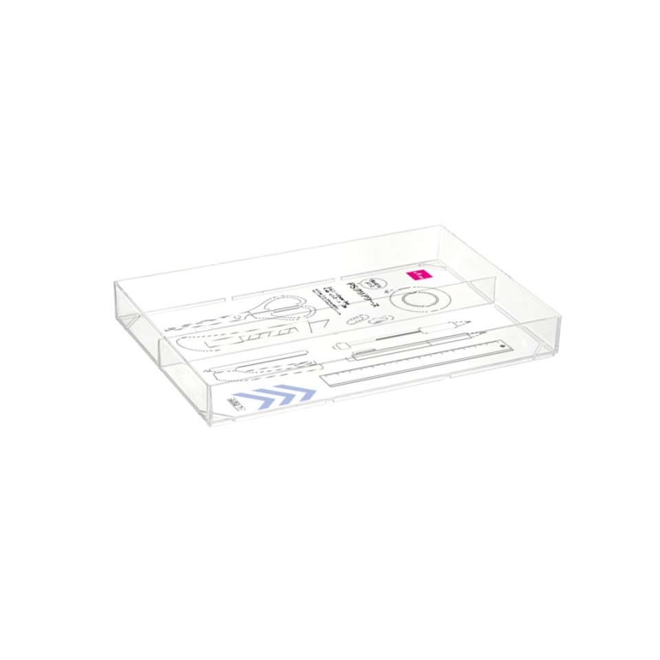 PS Clear Case Two Compartments