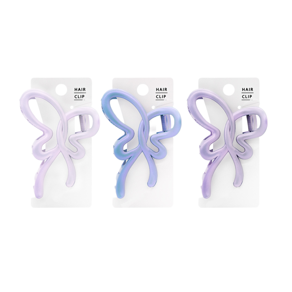 Claw Clip Matte & Shiny Butterfly Line
