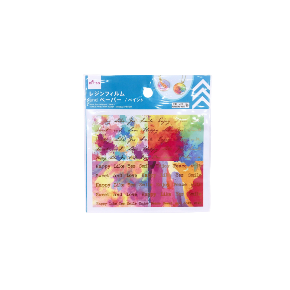 Resin Film and Paper Paint