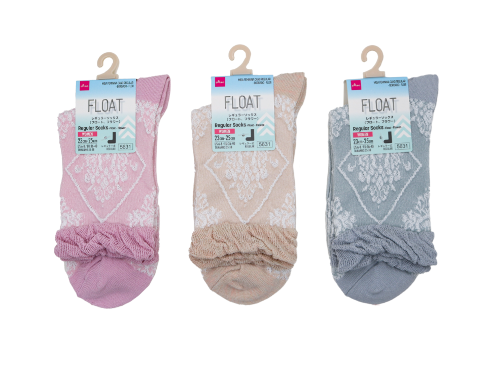 Regular Socks Float Flower