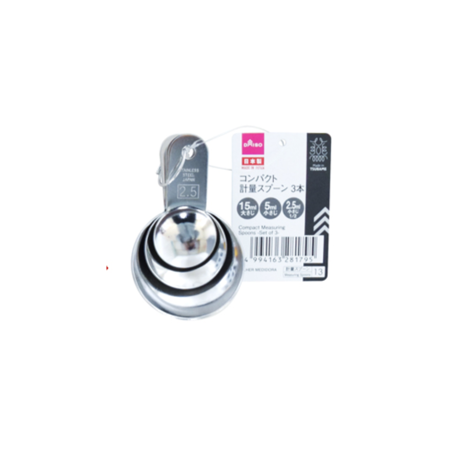 Compact Measuring Spoons Set of 3