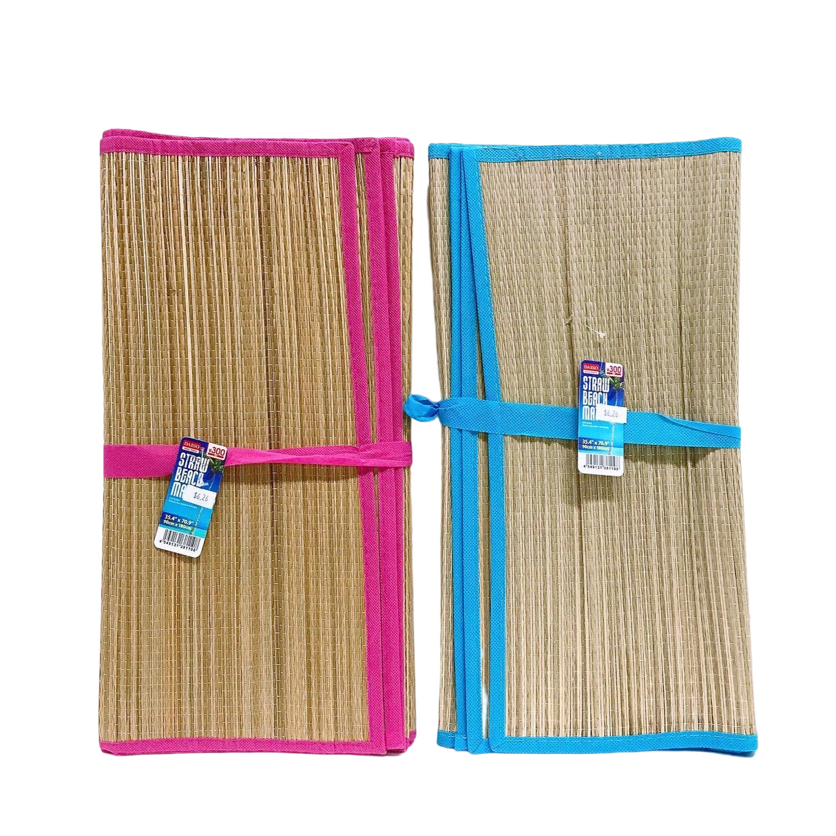 Straw Beach Mat 90cm x 180cm
