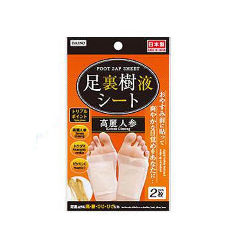 Foot Sap Sheet Korean Ginseng