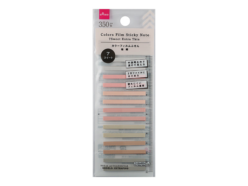 Colors Film Sticky Note 7Sweet Extra Thin