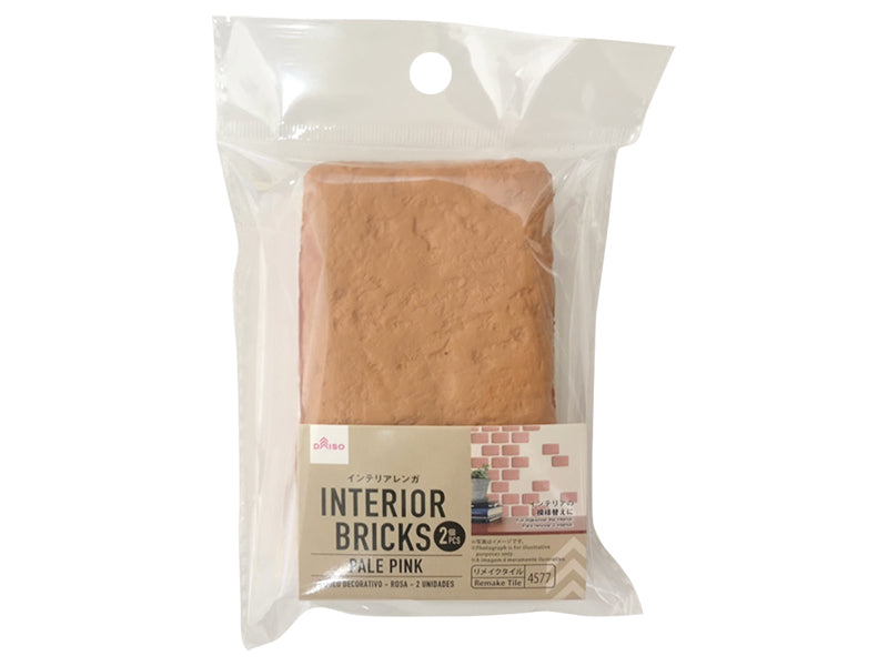 Interior Bricks Pale Pink