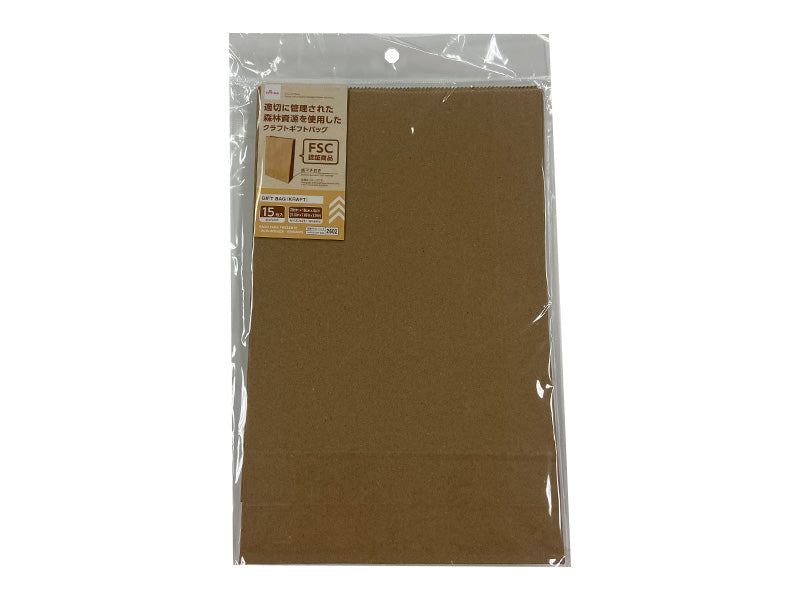 Gift Bag Kraft 11.02in x 7.08in x 2.36in