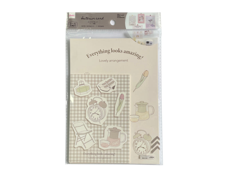 Interior Cards C 5pcs