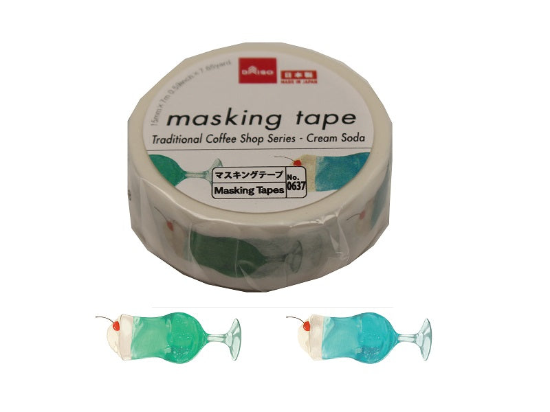 Masking Tape -Traditional Coffee Shop Series - Cream Soda-