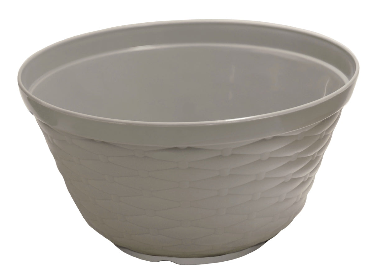 Eco Round Planter (GrayDia10.23In)