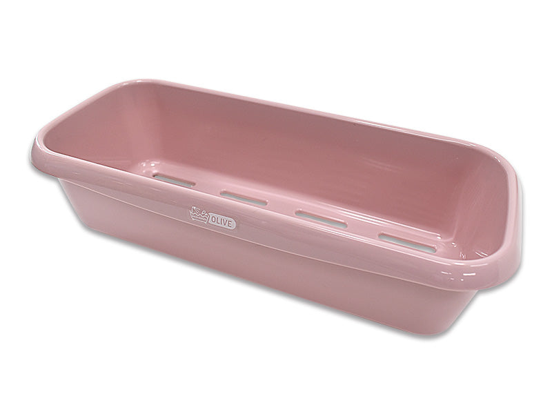 Shampoo Stand Olive Dawn Pink 11.22in x 4.92in x 2.91in