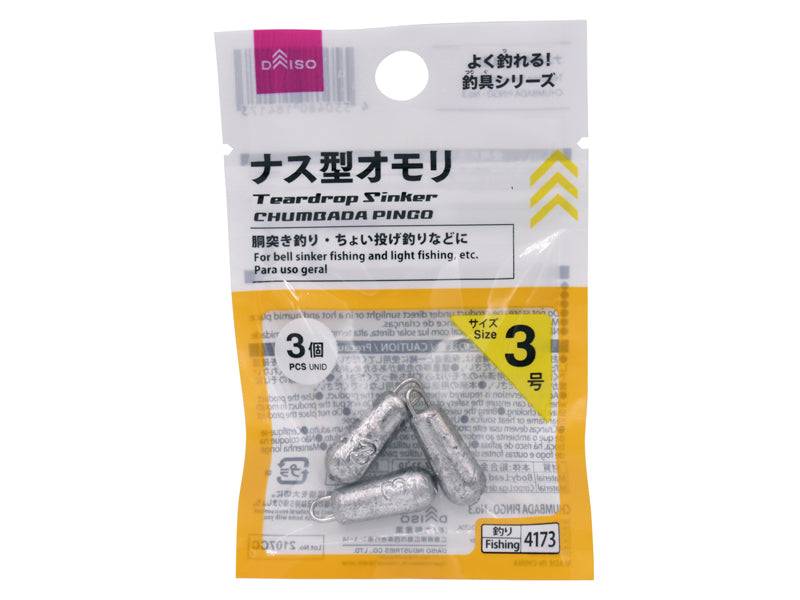 Teardrop Sinker No.3