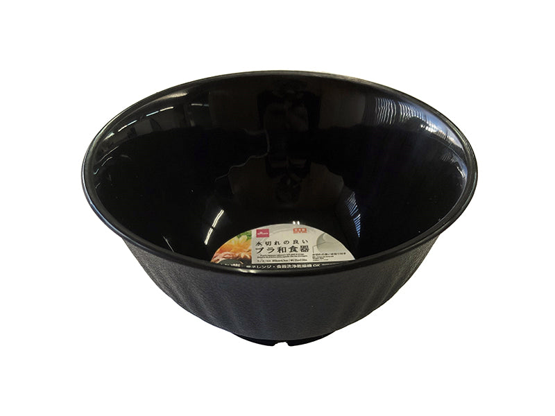 Japanese tableware Round bowl Black 5.12inx2.55in