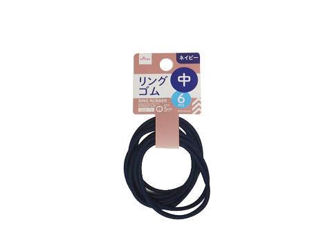 Ring Rubber Thickness 3mm Navy 6pcs