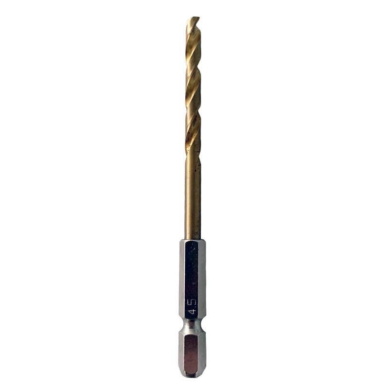 Titanium Coating Twist Drill - 4.5Mm