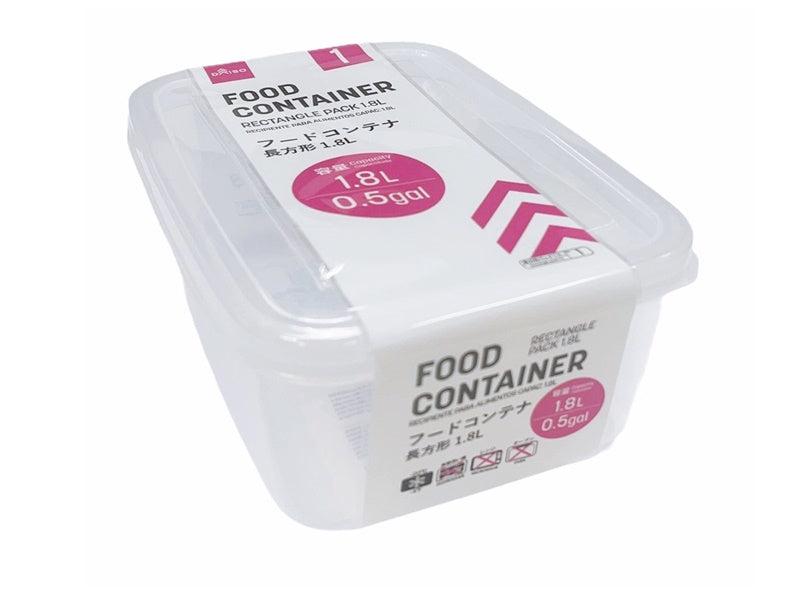 Rectangle Pack 1800ml