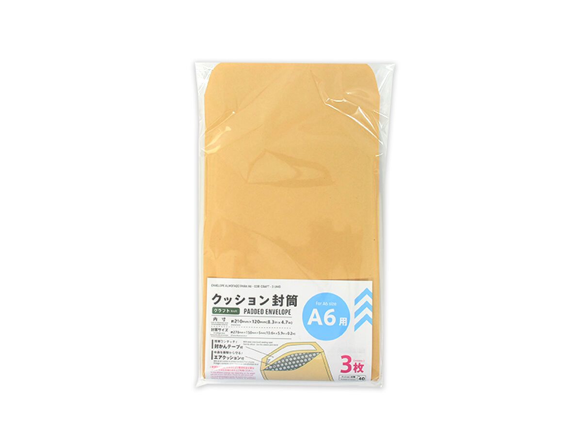 Padded Envelope Kraft for A6