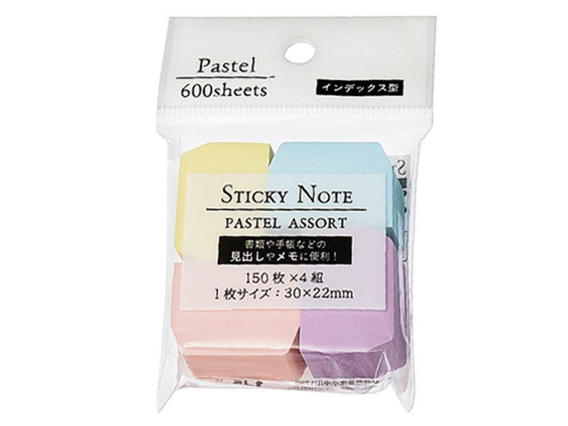 Index Type Sticky Notes Pastel
