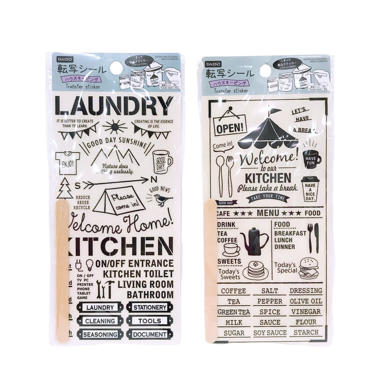 Transfer Sticker Housekeeping