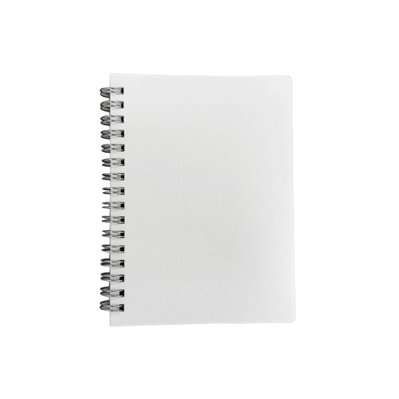 A6 W Ring Note 80 Sheets Simple Design