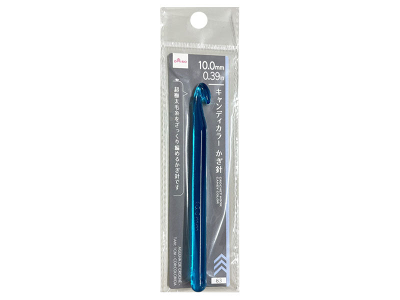 Crochet Hook Candy Color 10.0mm