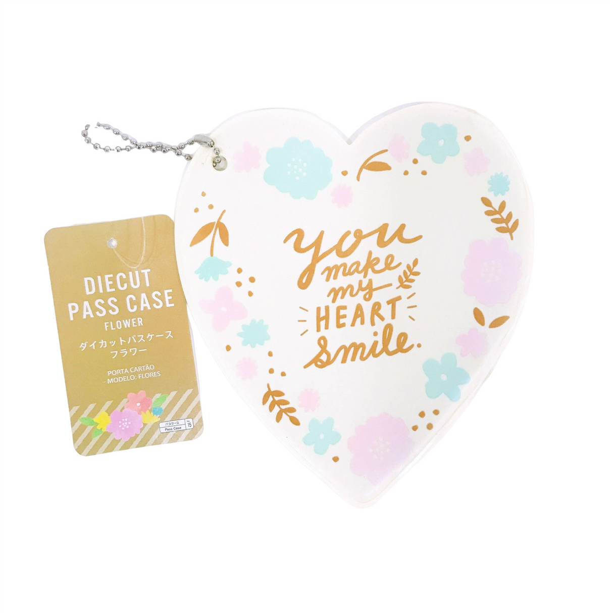 Die Cut Pass Case Flower