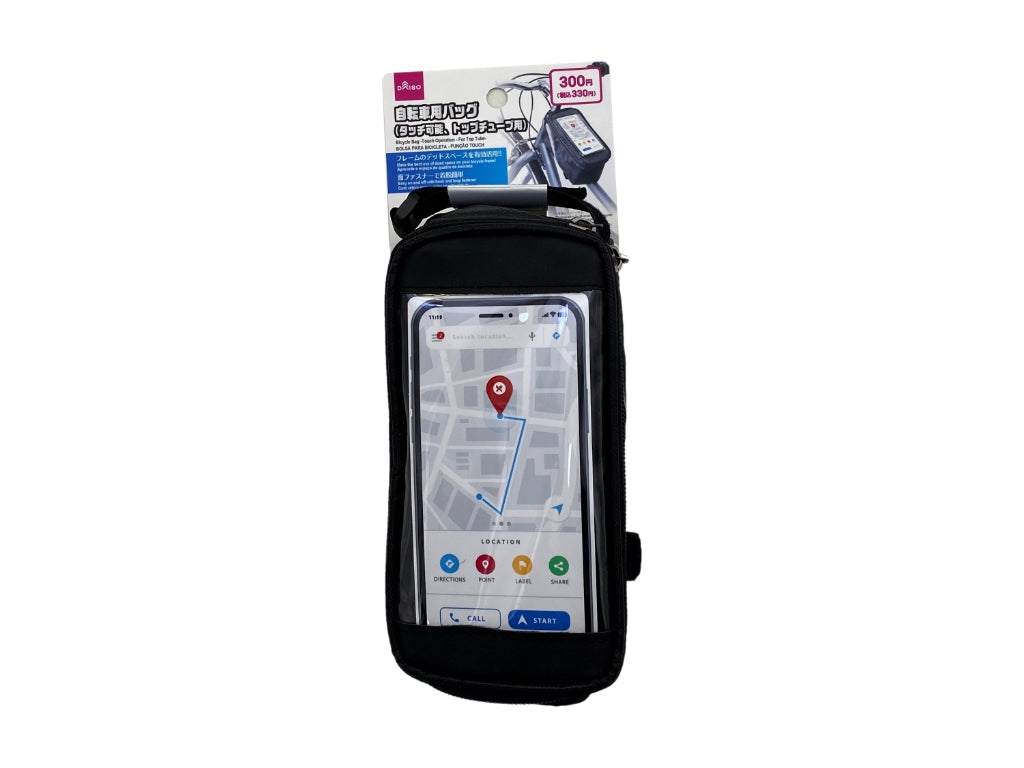 Bicycle Bag Touch Operation for Top Tube