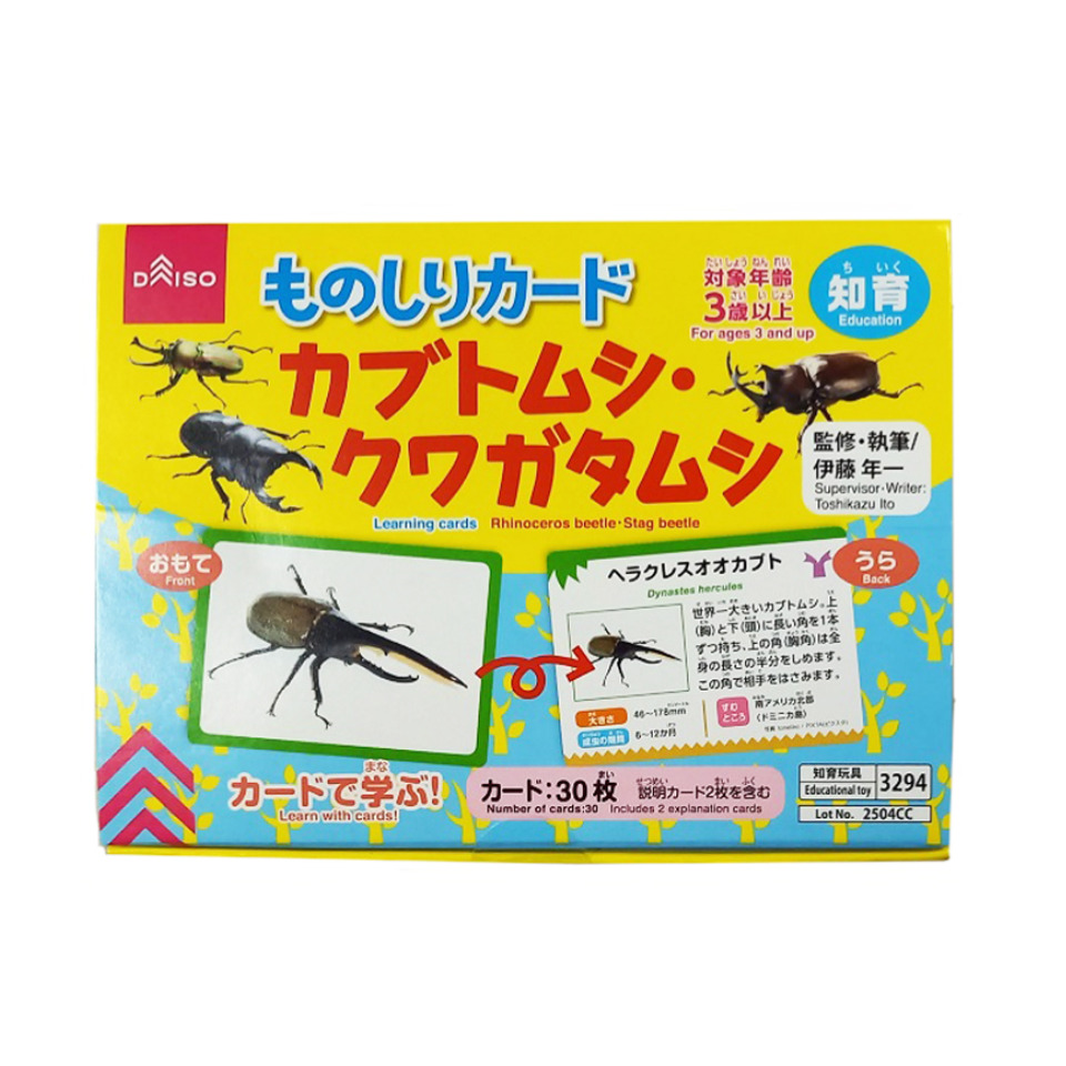 Knowledge Card Beetles and Stag Beetles